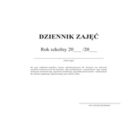 Dziennik zajęć pozalekcyjnych MEN-I/6