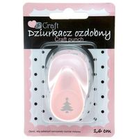 Dziurkacz ozdobny Choinka 1,6cm Dp Craft