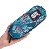 Piórnik saszetka Head 2 HD-59 kolor błękitny z motywem liśćmi