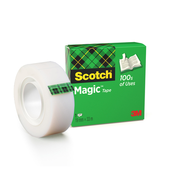 Taśma klejąca matowa Scotch Magic 19mm x 33m