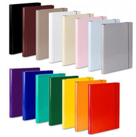 Teczka skrzydłowa z gumką VauPe A4 40mm kakaowy