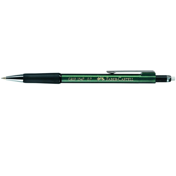 Ołówek automatyczny Faber Castell 1347 Grip 0.7mm zielony