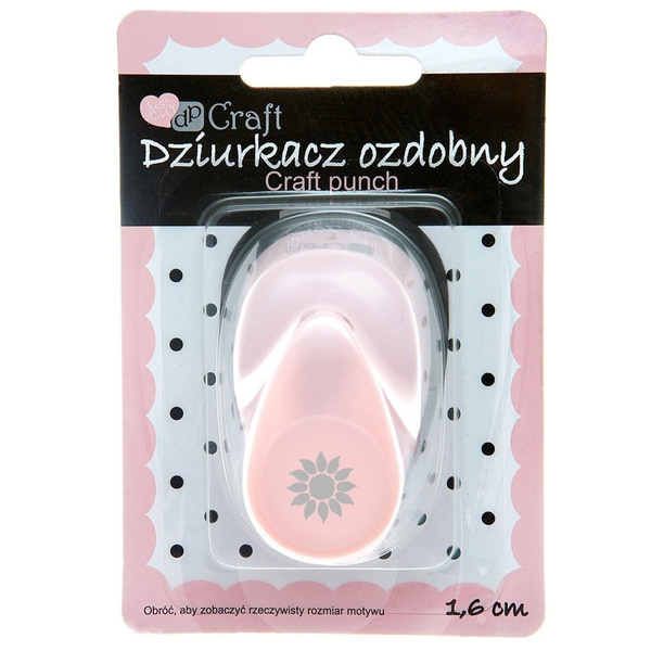 Dziurkacz ozdobny Słonecznik 1,6cm Dp Craft