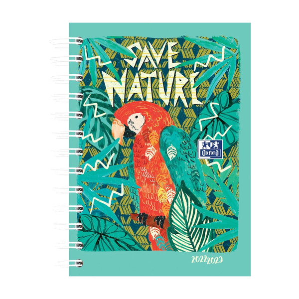 Kalendarz Oxford Jungle 12x18cm 2025/2026