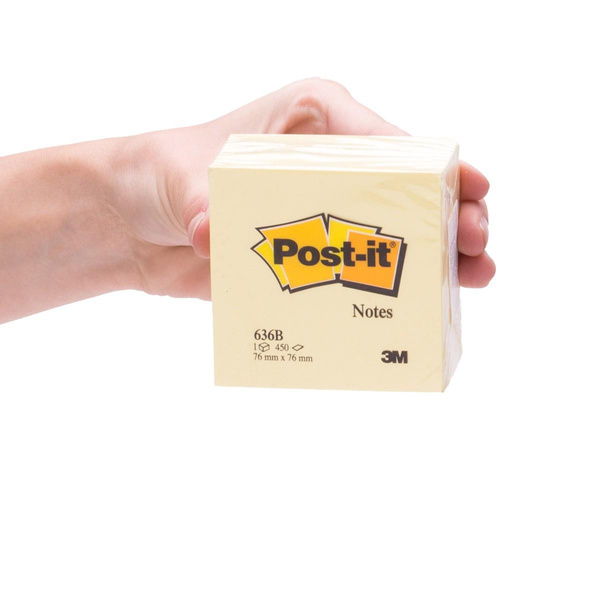 Karteczki samoprzylepne 76x76mm Post-it 636-B