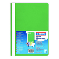 Skoroszyt plastikowy Donau A4 zielony