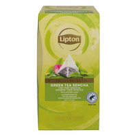 Herbata Lipton piramidki Exclusive Selection zielona sencha 25 torebek