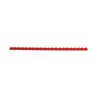 Grzbiety do bindowania 14mm GBC CombBind - 100 sztuk czerwony