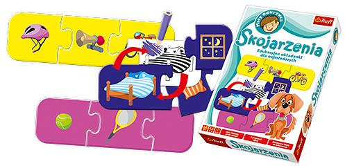 Gra edukacyjne układanki dla najmłodszych Skojarzenia Trefl