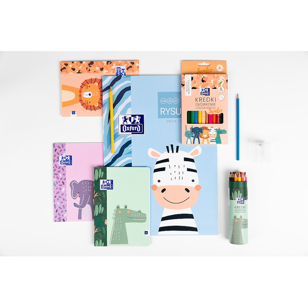 Zeszyt A5 16 kartek w kratkę Oxford Kids