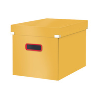 Pudełko do przechowywania Leitz Click & Store Cosy L żółty