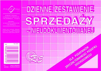 Dzienne zestawienie sprzedaży nieudokumentowanej A6