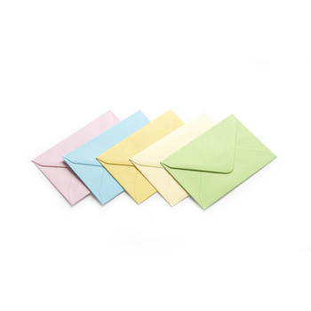 Koperty ozdobne 70x100 pastelowe 50 sztuk