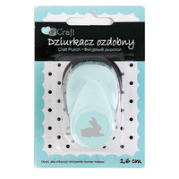 Dziurkacz ozdobny Królik 1,6cm Dp Craft