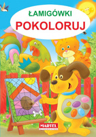 Kolorowanka Łamigłówki - Pokoloruj