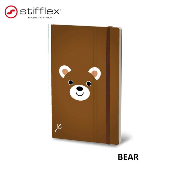 Notatnik Stifflex Bear 13x21cm 192 strony