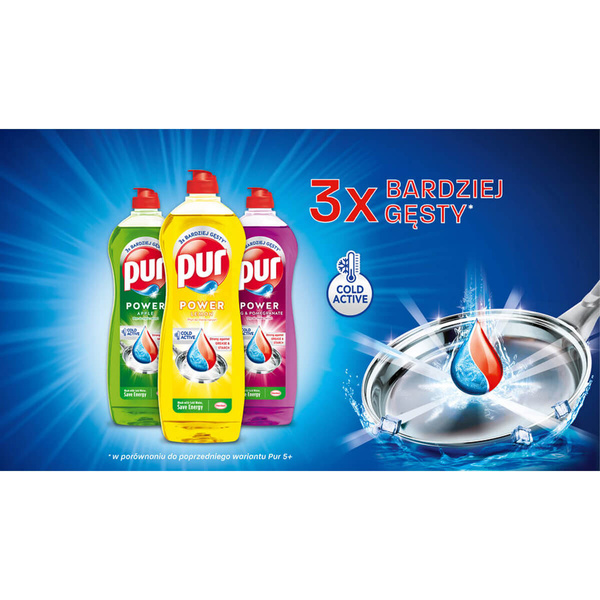 Płyn do naczyń Pur 3xAction Cytryna 450ml