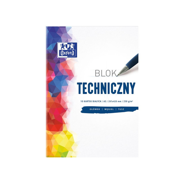 Blok techniczny A3 10 kartek Oxford