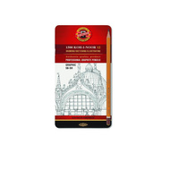 Ołówek Koh i Noor 1500 zestaw 5B-5H