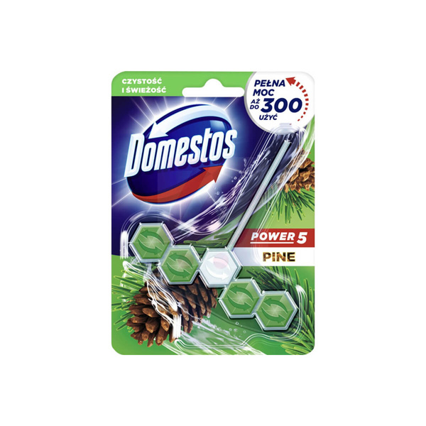 Kostka toaletowa Domestos zawieszka Power 5 Pine