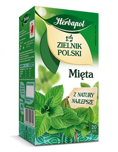 Herbata Herbapol mięta 20 torebek Zielnik Polski