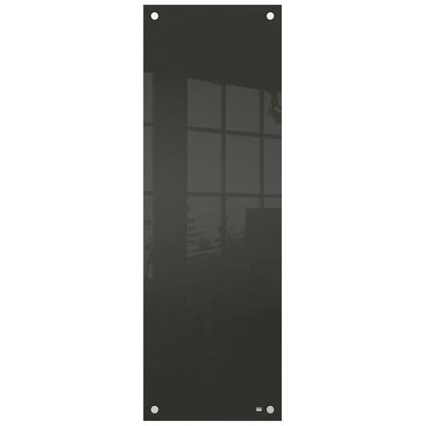 Tablica szklana suchościeralna Nobo Home 30x90cm czarny