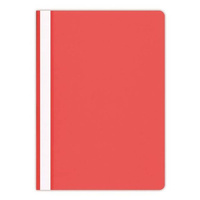Skoroszyt plastikowy KBK A4 twardy czerwony