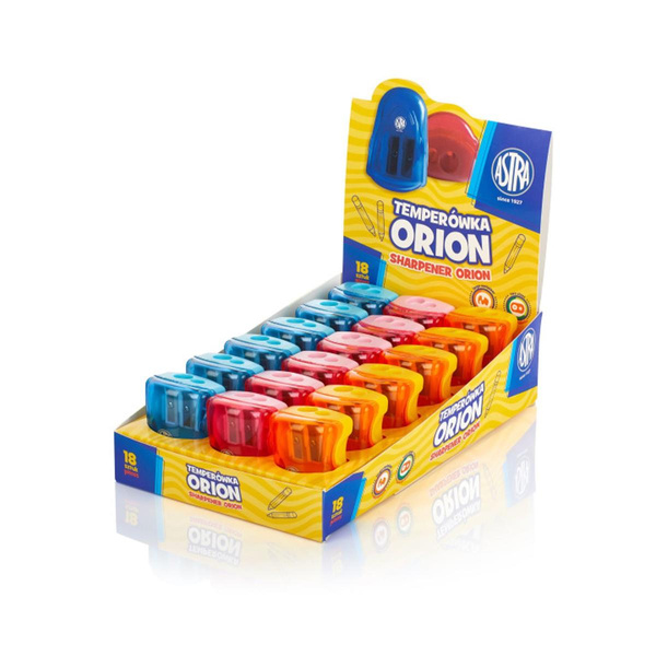 Temperówka z pojemnikiem podwójna Astra Orion