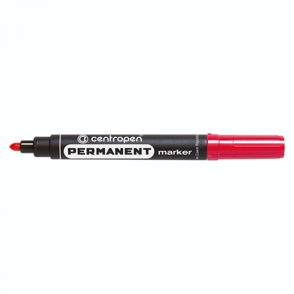 Marker permanentny Centropen czerwony