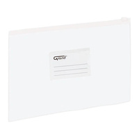 Torebka z suwakiem Grand EC007B A5 biały