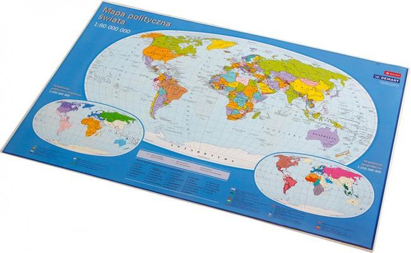 Podkładka na biurko Mapa Świata Panta Plast
