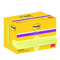 Karteczki samoprzylepne 47,6x47,6mm Post-it Super Sticky 12x90 kartek