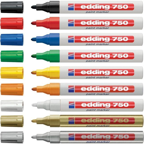 Marker olejowy Edding 750 czarny