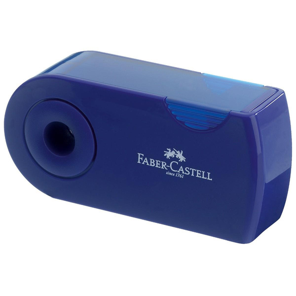 Temperówka z pojemnikiem podwójna Faber Castell Sleeve mix