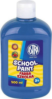 Farba plakatowa w butelce 500ml niebieska Astra