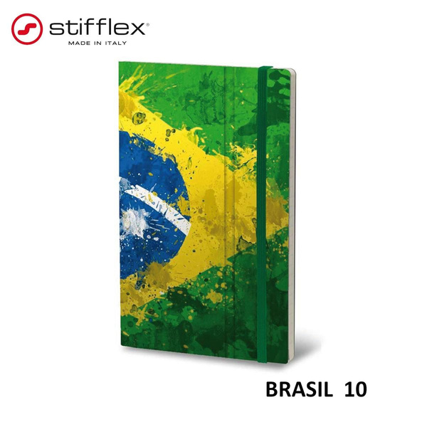 Notatnik Stifflex Brasil 13x21cm 192 strony