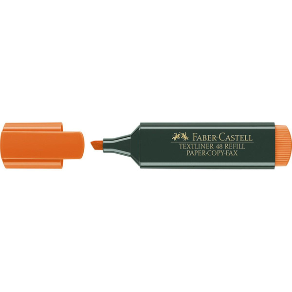 Zakreślacz Faber Castell Textliner 48 Refill pomarańczowy