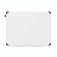 Tablica suchościeralna magnetyczna w ramie aluminiowej 60x45 cm Memobe Idea