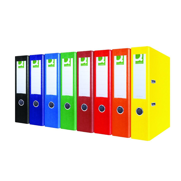 Segregator A4 szeroki 75mm Q-Connect Hero żółty