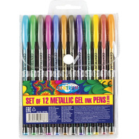 Długopis żelowy Panta Plast metalizowany 12 kolorów