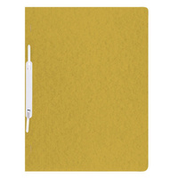 Skoroszyt preszpanowy Donau A4 twardy żółty