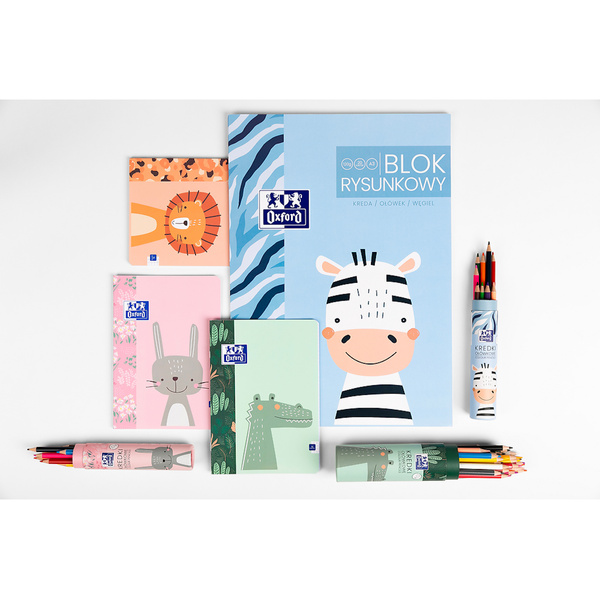 Zeszyt A5 16 kartek w kratkę Oxford Kids