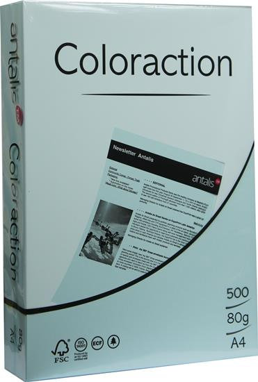 Papier ksero kolorowy A4 80g Lagoon morski Coloraction