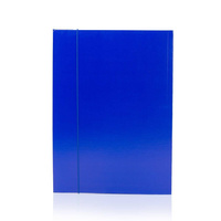 Teczka z gumką KBK A4 lakierowana granatowy