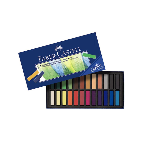 Pastele suche mini Faber Castell 24 kolory