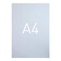 Okładki do bindowania Opus A4 skóropodobne - 100 sztuk biały