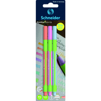 Zestaw pastelowych cienkopisów Schneider Line-Up 3 kolory