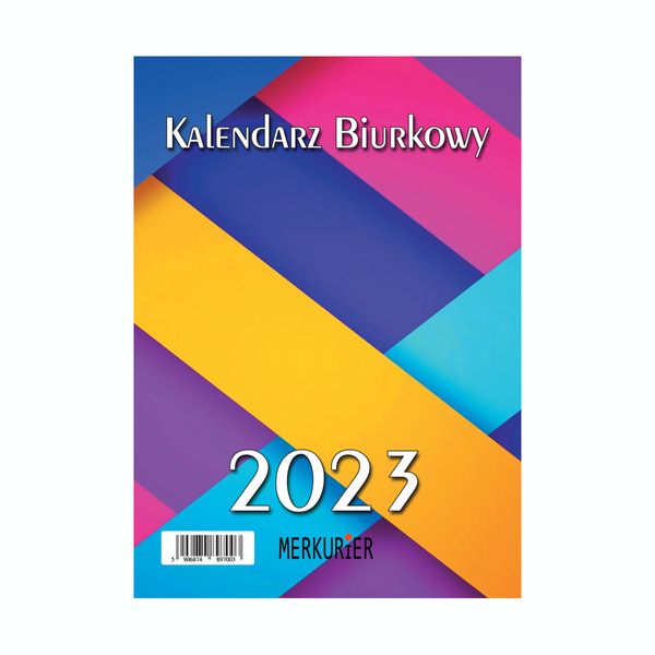 Kalendarz biurowy Merkurier 2025 rok