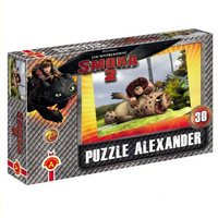 Puzzle 30 Jak wytresować smoka 2 wspólna zabawa Alexander