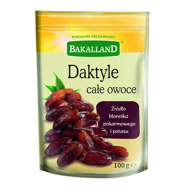 Daktyle całe owoce Bakalland 100g